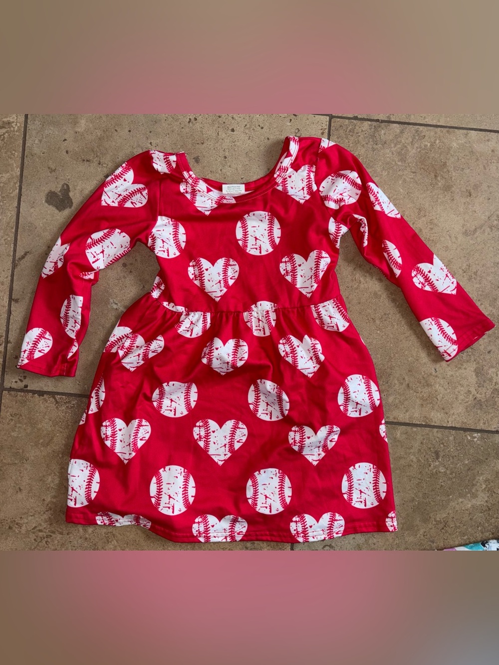 Baseball Dress sz 3T